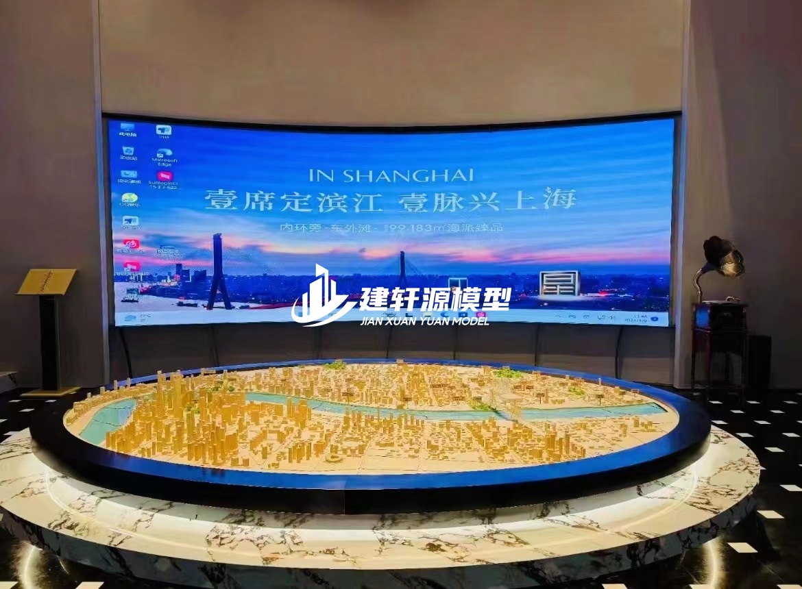 大竹城市规划模型
