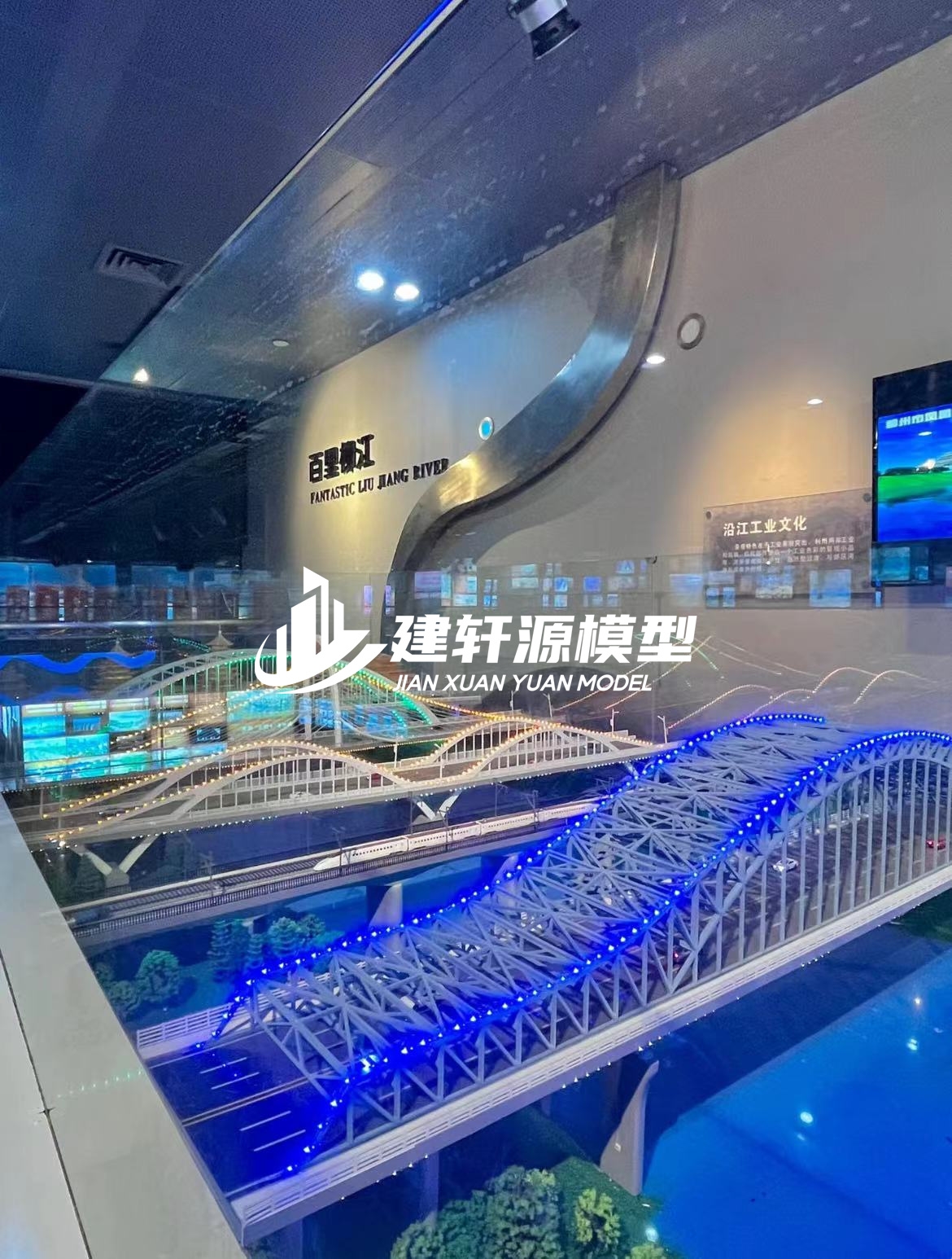 大竹桥梁模型制作